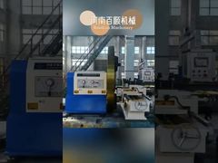 Μηχανή τόρνου προσώπου για κατεργασία επιφάνειας άκρου φλάντζας