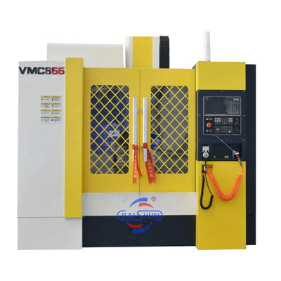 Τρίχωμα CNC Κέντρο κάθετης μηχανικής 5 άξονες Vmc855 αυτόματο