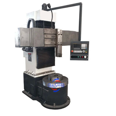 CNC μονό στήλη κάθετη πύργος γύρισμα 1000mm Worktable