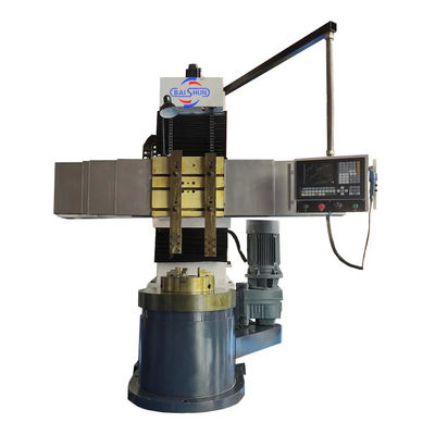 Μηχανή CNC Vertical Turret Lathe Μία στήλη 3/4/5 Aix Μηχανή κοπής μετάλλου