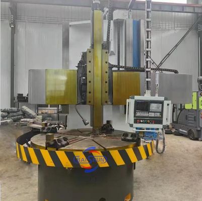 Δίσκος τύμπανο CNC κάθετη μηχανή γύρισμα βαρύ φορτίο για την επεξεργασία της κοπής μετάλλων