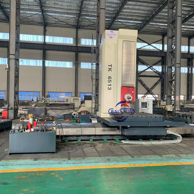 130mm Τύπος δαπέδου Cnc οριζόντια μηχανή αλέσεως τρύπησης υψηλή ακαμψία