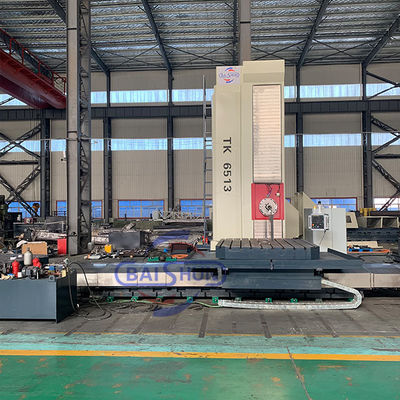 30/40 KW Δύναμη κινητήρα CNC οριζόντια μηχανή τρύπησης και άλεσης για βαριά κοπή