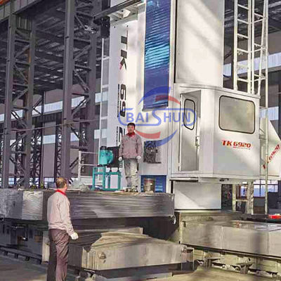 Μεγάλο Tk69 βαρύ φορτίο οριζόντιο Cnc Boring Mill Τύπος πάτωμα υψηλής ταχύτητας Μεγάλο ταξίδι τρυπάνι