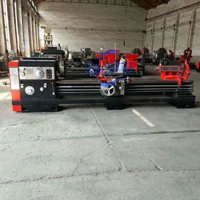 CW6280Q Μεγάλο εργασιακό τεμάχιο βαρύ φορτίο γυριστική μηχανή τερματομηχανή Horiontal Torno Machine