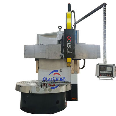 CK5125 VTL κάθετη μηχανή στροφής CNC στροφή κάθετη μηχανή στροφής πύργου