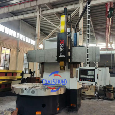 Έγκριση CE CK5126 High Rigidity cnc Single Column Vertical Turret Lathe