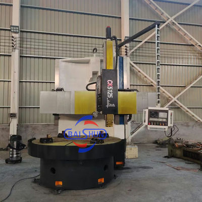 2.5μετρική επεξεργασία Ck5125 Στρογγυλομηχανή Cnc Fanuc Vertical Turret Στρογγυλομηχανή
