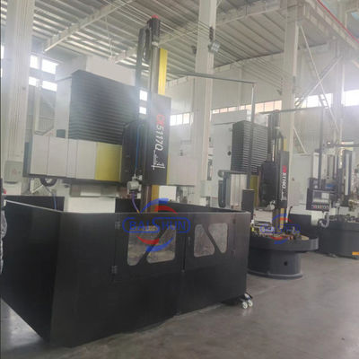 CK5117 VTL Μεταλλικό μονοκύλινδρο Cnc κατακόρυφο κέντρο στροφή μηχανή