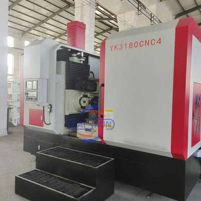 YK3180G 10 Μοντέλο CNC Σημερινή Μηχανή Χόμπινγκ Γεράθμων Για Κόψιμο Μεταλλικών Γεράθμων