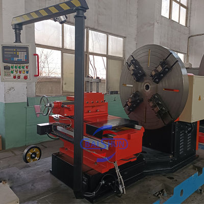 Επαγγελματικό μεγάλο οριζόντιο CNC γύρισμα CNC για στροφή με αντικείμενο φλάντσα 3000 mm