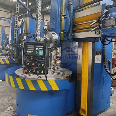 Vertical Turret Lathe 1600mm Turning VTL For Flange And Bearing Machining 