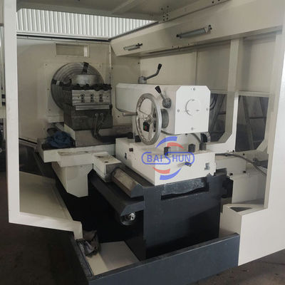 QK1327X1500 Μεγάλη τρύπα σωλήνα πεταλούχης μηχανή γύρισμα 280mm Σπιντέλ τρύπα