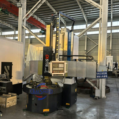 Υψηλής Παραγωγικότητας Νέο CK5116 CNC Μηχάνημα Κάθετου Τόρνου Μονής Κολώνας