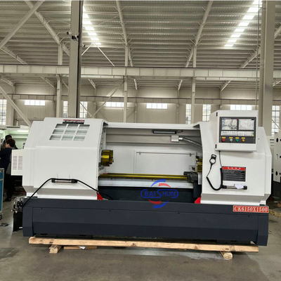 Υψηλής ακρίβειας επίπεδο κρεβάτι CK6150 Στρογγυλομηχανή CNC οριζόντια μηχανή στρογγυλομηχανής
