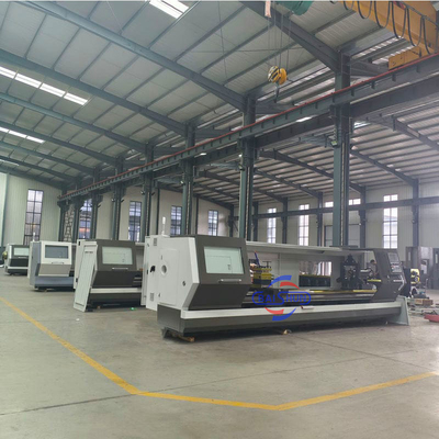 7.5kW Σπινδάλιος κινητήρας CNC Στρογγυλομηχανή CK6180 CK6150 Flat Bed CNC Στρογγυλομηχανή