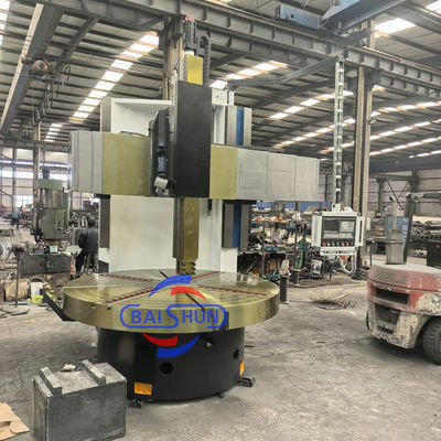 Κατακόρυφος τόρνος Fanuc CNC με ύψος κοπής 1600 mm και μέγιστη διάμετρος στροφής 2500 mm