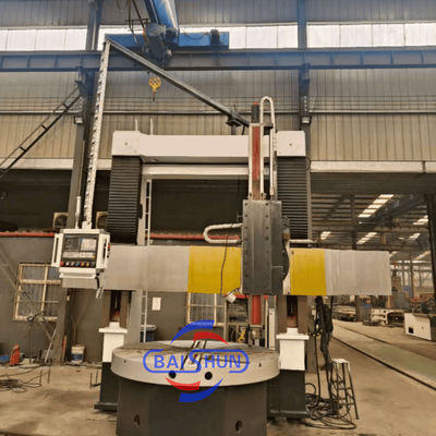 Κινέζικο CNC κάθετο τόρνο βαρέως τύπου για μέταλλα με σύστημα ελέγχου Siemens