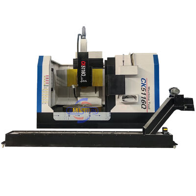Ck5116 CNC υψηλής ακρίβειας μονό στήλη κατακόρυφο ελαστικό πλέγμα πλέγμα στροφής πλέγμα